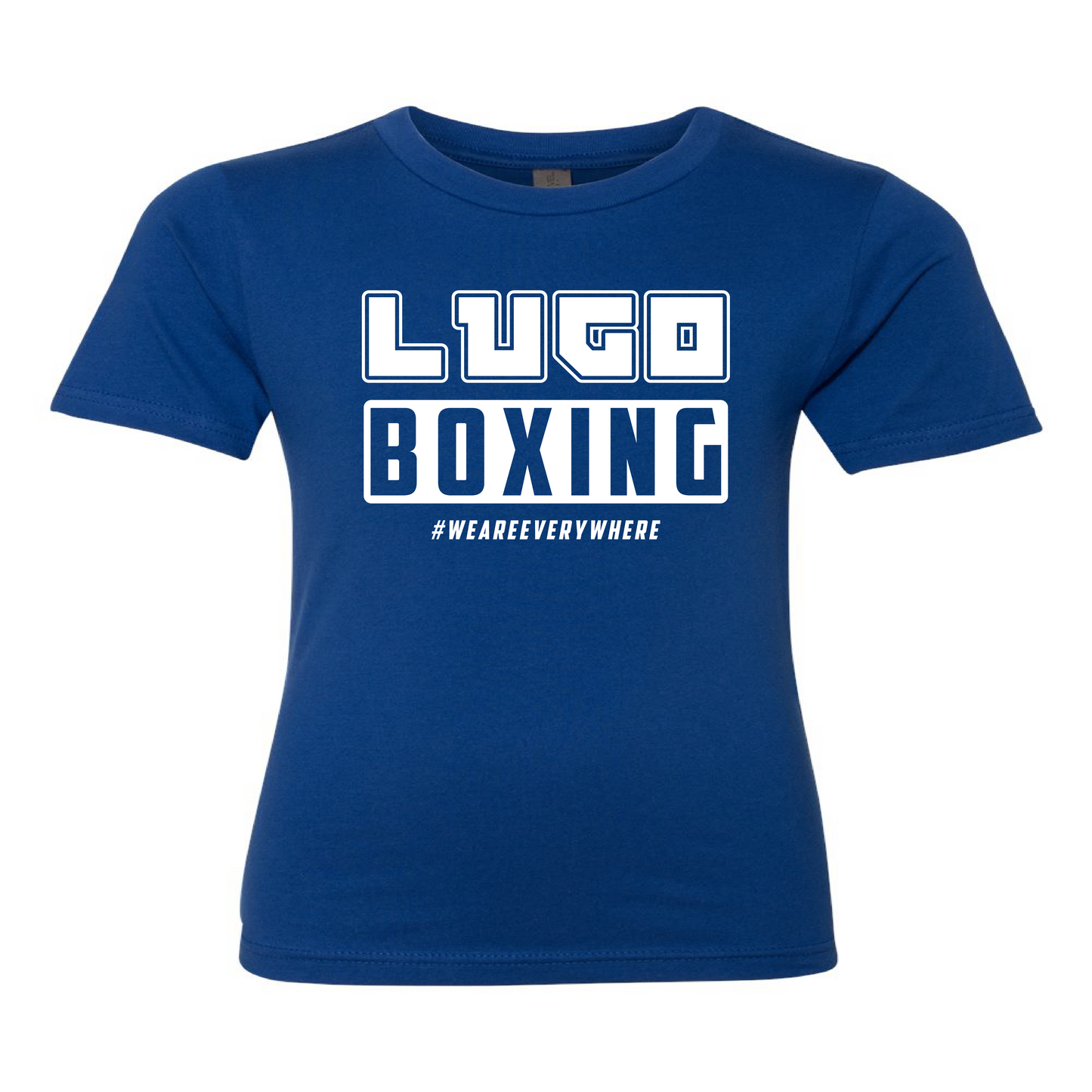 Youth Lugo Boxing T-Shirt Blue