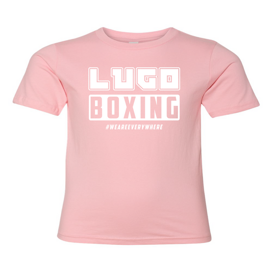 Youth Lugo Boxing T-Shirt Pink